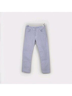 Jacob Cohen Bard Corduroy Pants Mens 32x29 Dove Gray Slim Fit Italy Luxury Edgy